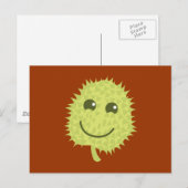Carte Postale Joyeux fruit durian (Devant / Derrière)