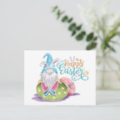 Carte Postale Joyeux Gnome Pâques (Debout devant)