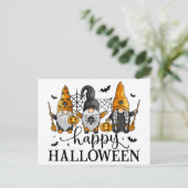 Carte Postale Joyeux Gnomes d'Halloween (Debout devant)