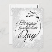 Carte Postale Joyeux Grandparents (Devant / Derrière)