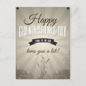 Carte Postale Joyeux Grandparents (Devant)