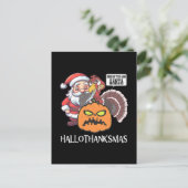 Carte Postale Joyeux Hallothankmas (Debout devant)