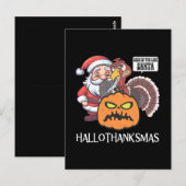 Carte Postale Joyeux Hallothankmas (Devant / Derrière)