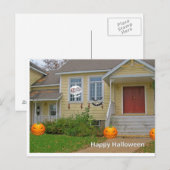 Carte Postale Joyeux Halloween (Devant / Derrière)