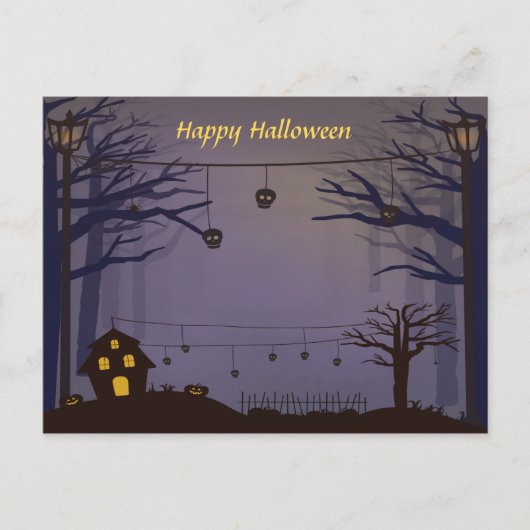 Carte Postale Joyeux Halloween (Devant)