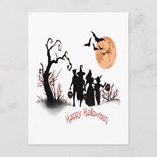 Carte Postale Joyeux Halloween (Devant)