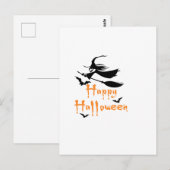 Carte Postale Joyeux Halloween (Devant / Derrière)