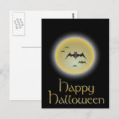 Carte Postale Joyeux Halloween (Devant / Derrière)