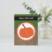 Carte Postale Joyeux Halloween (Debout devant)