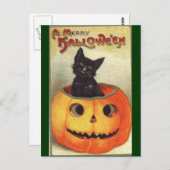 Carte Postale Joyeux halloween (Devant / Derrière)