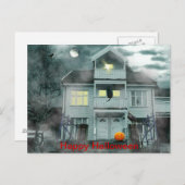 Carte Postale Joyeux Halloween (Devant / Derrière)