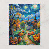 Carte Postale Joyeux Halloween (Devant)