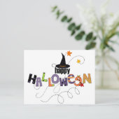 Carte Postale Joyeux Halloween (Debout devant)