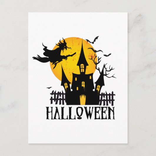 Carte Postale Joyeux Halloween (Devant)