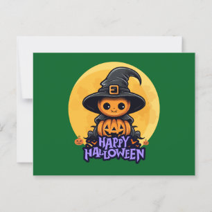 Carte Postale Joyeux Halloween