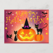 Carte Postale Joyeux Halloween (Devant)
