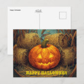 Carte Postale Joyeux Halloween (Devant / Derrière)