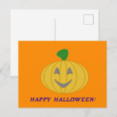 Carte Postale Joyeux Halloween (Devant / Derrière)