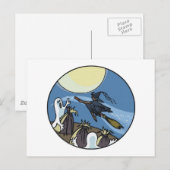 Carte Postale Joyeux Halloween (Devant / Derrière)