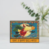 Carte Postale Joyeux Halloween (Debout devant)