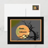 Carte Postale Joyeux Halloween (Devant / Derrière)