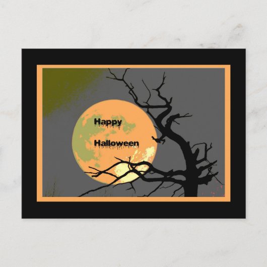 Carte Postale Joyeux Halloween (Devant)