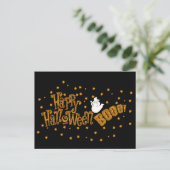 Carte Postale Joyeux Halloween Boo (Debout devant)