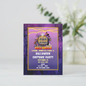 Carte Postale Joyeux Halloween C'est la saison de la célébration (Debout devant)