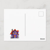 Carte Postale Joyeux Halloween C'est la saison de la célébration (Dos)