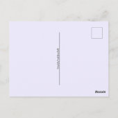 Carte Postale Joyeux Halloween Chat Noir Sorcière (Dos)