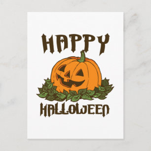 Carte Postale Joyeux Halloween Costume d'Halloween drôle