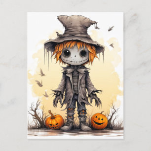 Carte Postale Joyeux Halloween   Cute Samhain Ragdoll