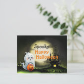 Carte Postale Joyeux Halloween effrayant (Debout devant)