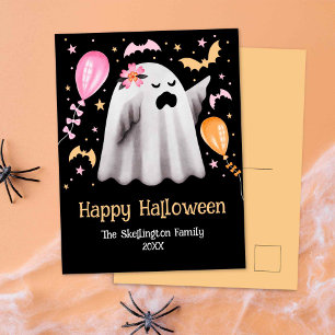 Carte Postale Joyeux Halloween Ghost