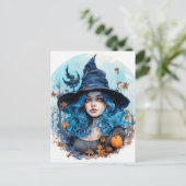 Carte Postale Joyeux Halloween | Rester en cuisine (Debout devant)