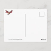 Carte Postale Joyeux Halloween Sorcière (Dos)