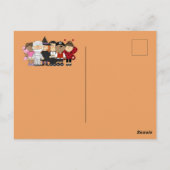Carte Postale Joyeux Halloween Trick ou traiter les enfants (Dos)