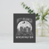 Carte Postale Joyeux Halloween Washington DC (Debout devant)