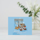 Carte Postale Joyeux Hanouka (Debout devant)