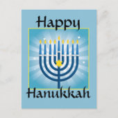 Carte Postale Joyeux Hanukka (Devant)