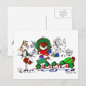 Carte postale Joyeux Horse Farms (Devant / Derrière)