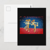 Carte Postale Joyeux jesters (Devant / Derrière)