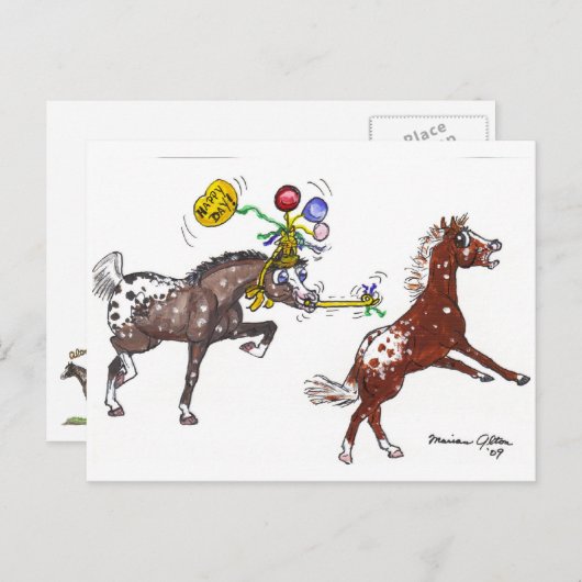 Carte Postale Joyeux Jour ! (Devant / Derrière)