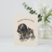 Carte Postale Joyeux Jour de la Chasse ! (Debout devant)