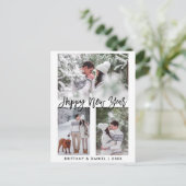 Carte Postale Joyeux Jour de l'An 3 Photo Holiday (Debout devant)