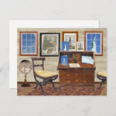 Carte Postale Joyeux Jour de l'Indépendance (Devant / Derrière)