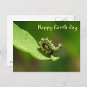 Carte Postale Joyeux Jour des terres (Devant / Derrière)