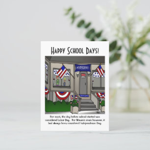 Carte postale Joyeux Jours scolaires