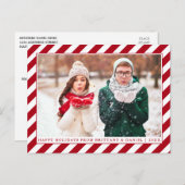 Carte Postale Joyeux Joyeux Jours de Noël Photo (Devant / Derrière)