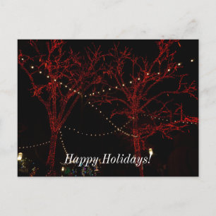 Carte postale Joyeux Joyeux Joyeux Pair Rouge